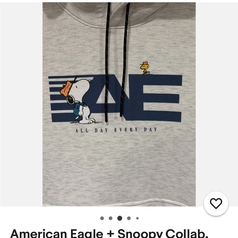 AE Snoopy Men’s Sweatshirt - Rare NWOT
